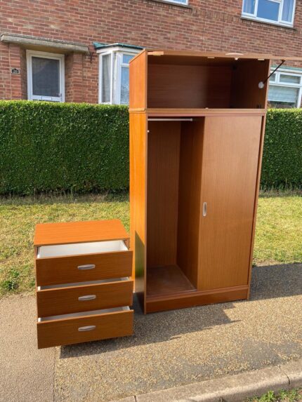 Drawers and wardrobe