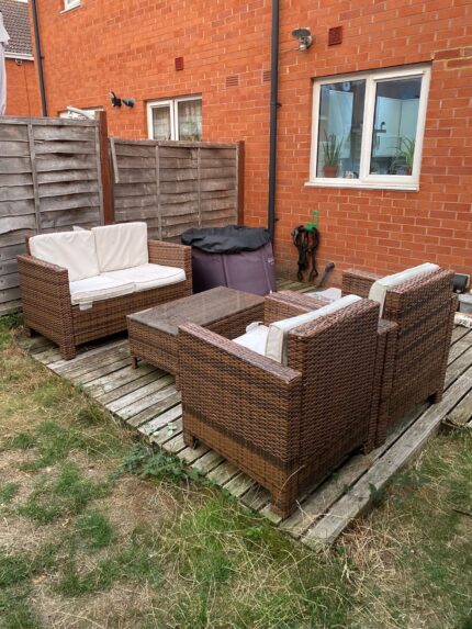 Garden table set